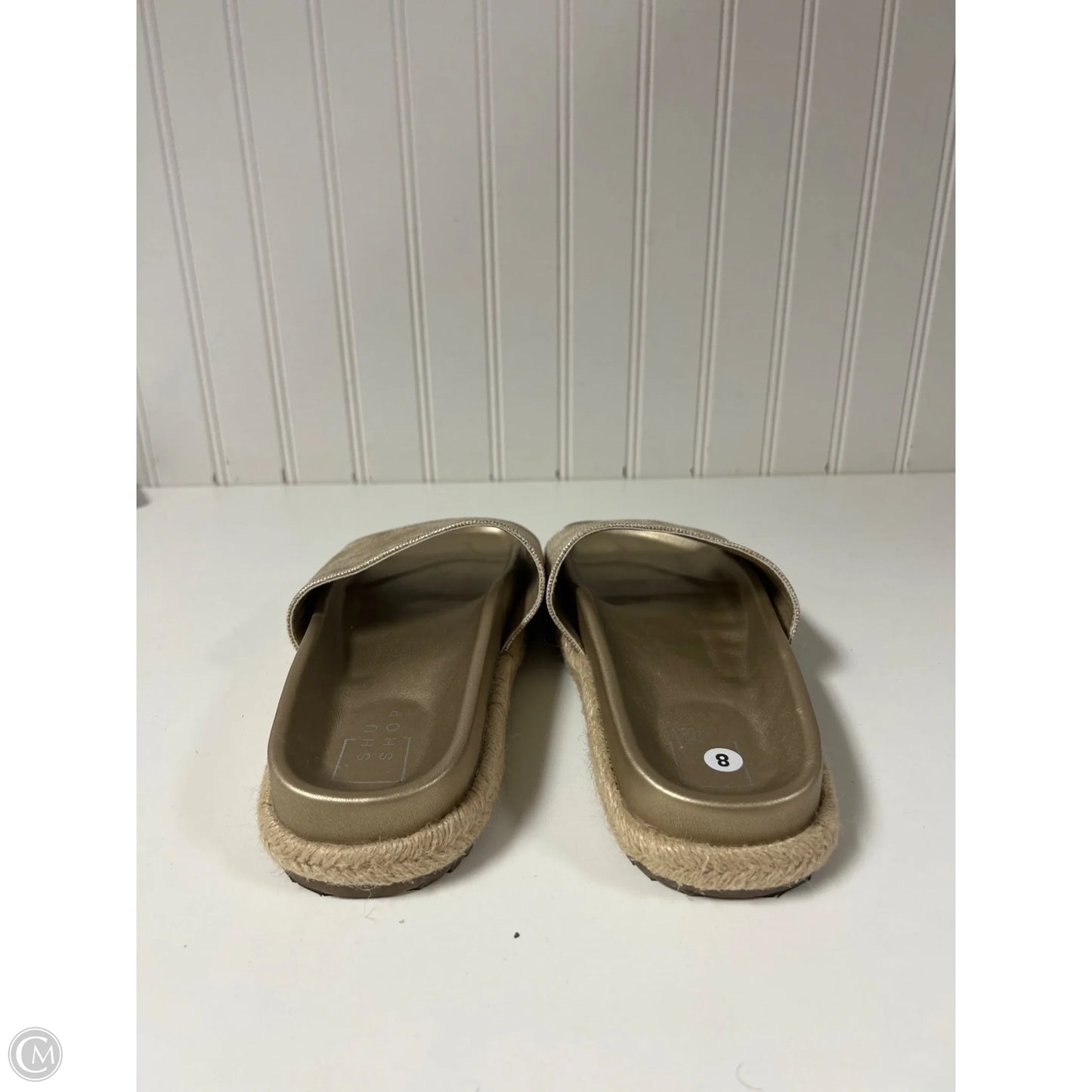 Sandals Flats By Shu Shop In Gold, Size: 8