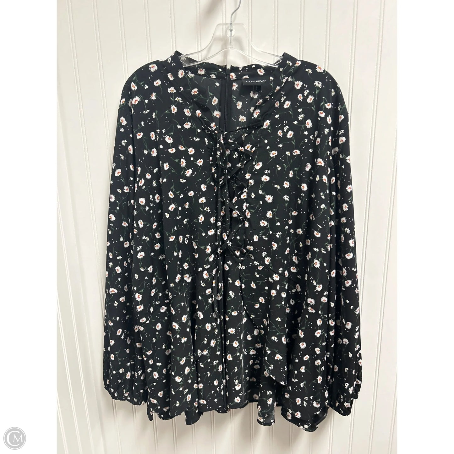Top Long Sleeve By Lane Bryant In Floral Print, Size: 4x