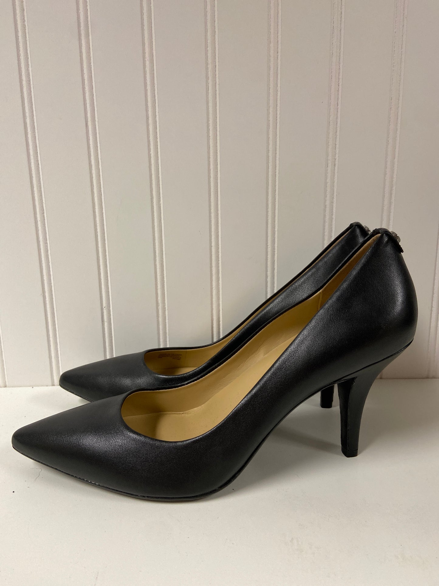 Black Shoes Heels Kitten Michael Kors, Size 10