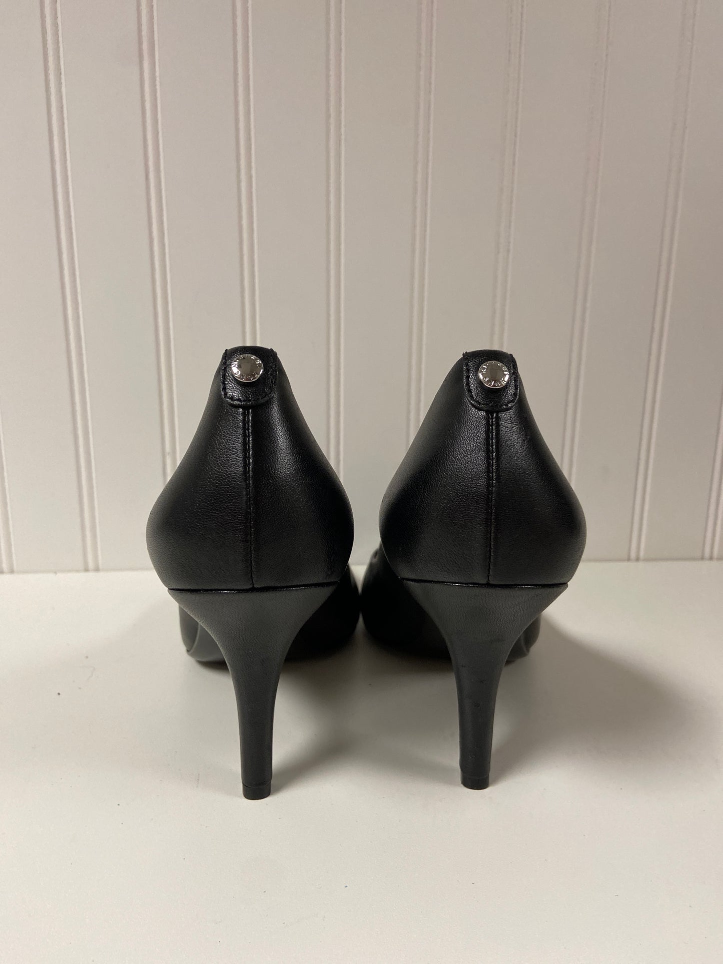 Black Shoes Heels Kitten Michael Kors, Size 10