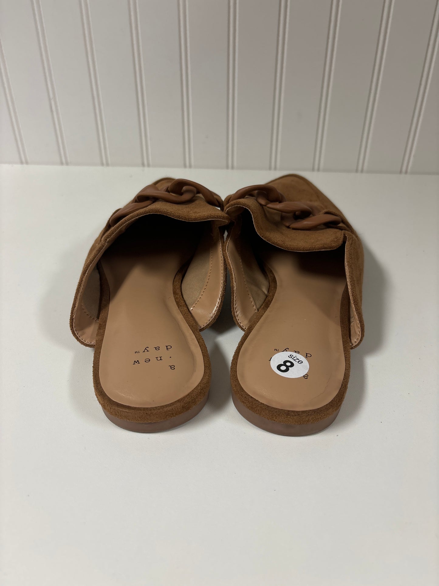 Brown Shoes Flats A New Day, Size 8