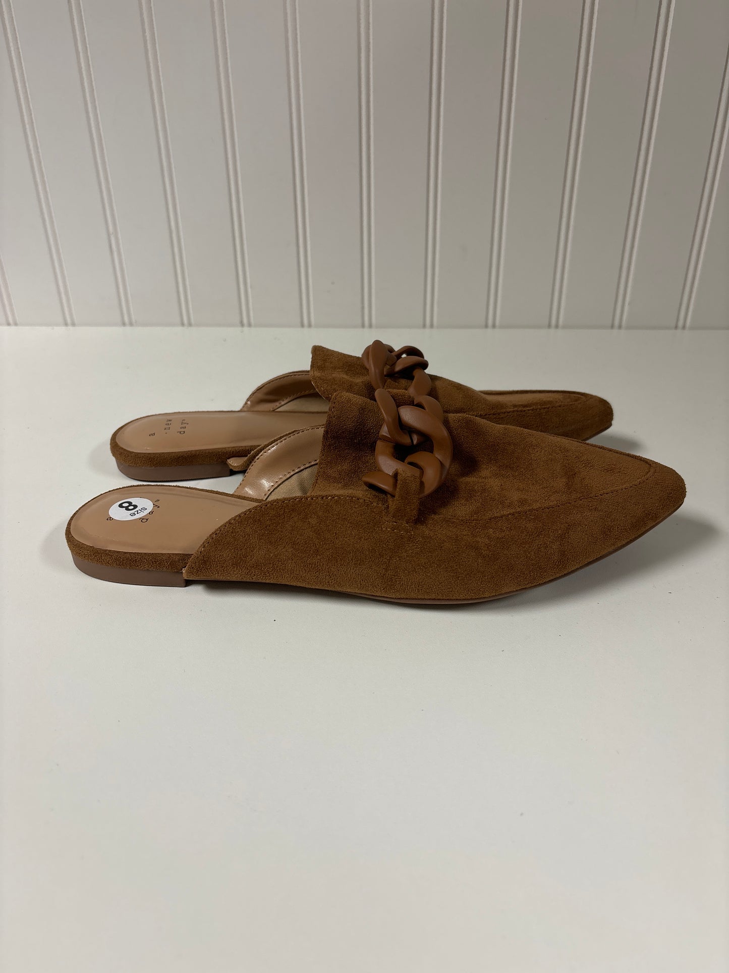 Brown Shoes Flats A New Day, Size 8