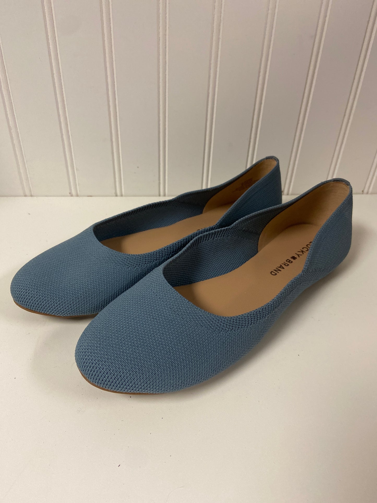 Shoes Flats By Lucky Brand In Blue, Size: 8.5