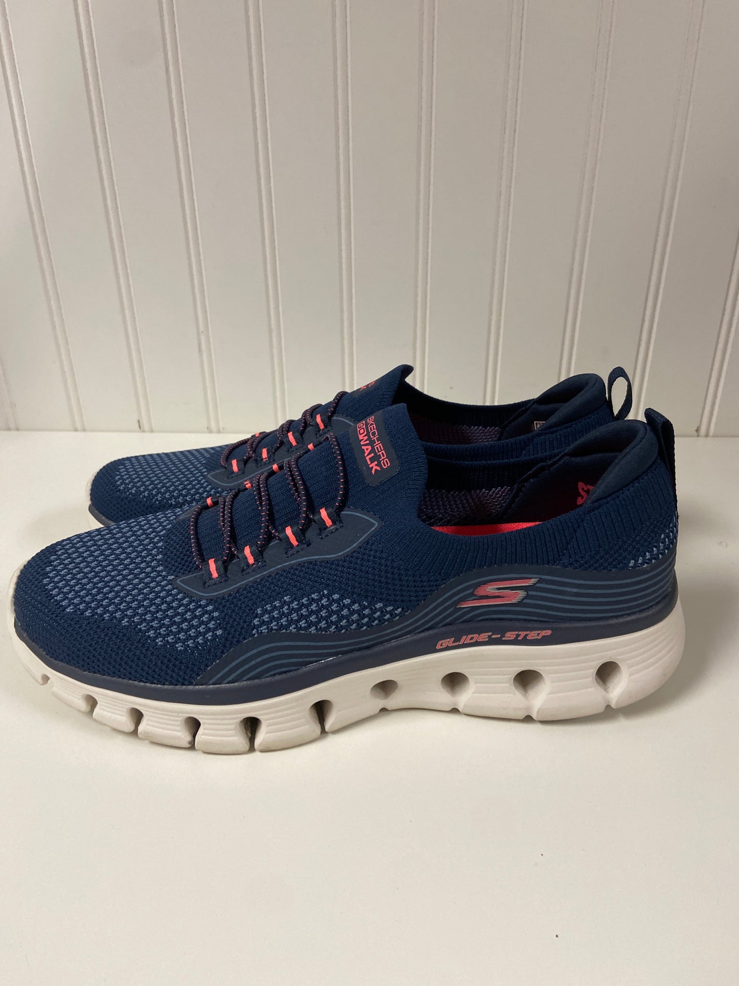 Shoes Sneakers By Skechers In Blue, Size: 8.5