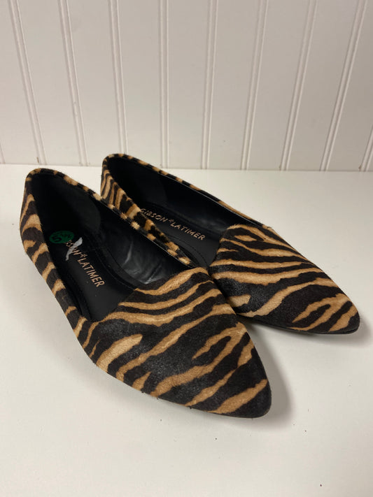 Shoes Flats By Gibson And Latimer In Animal Print, Size: 5.5