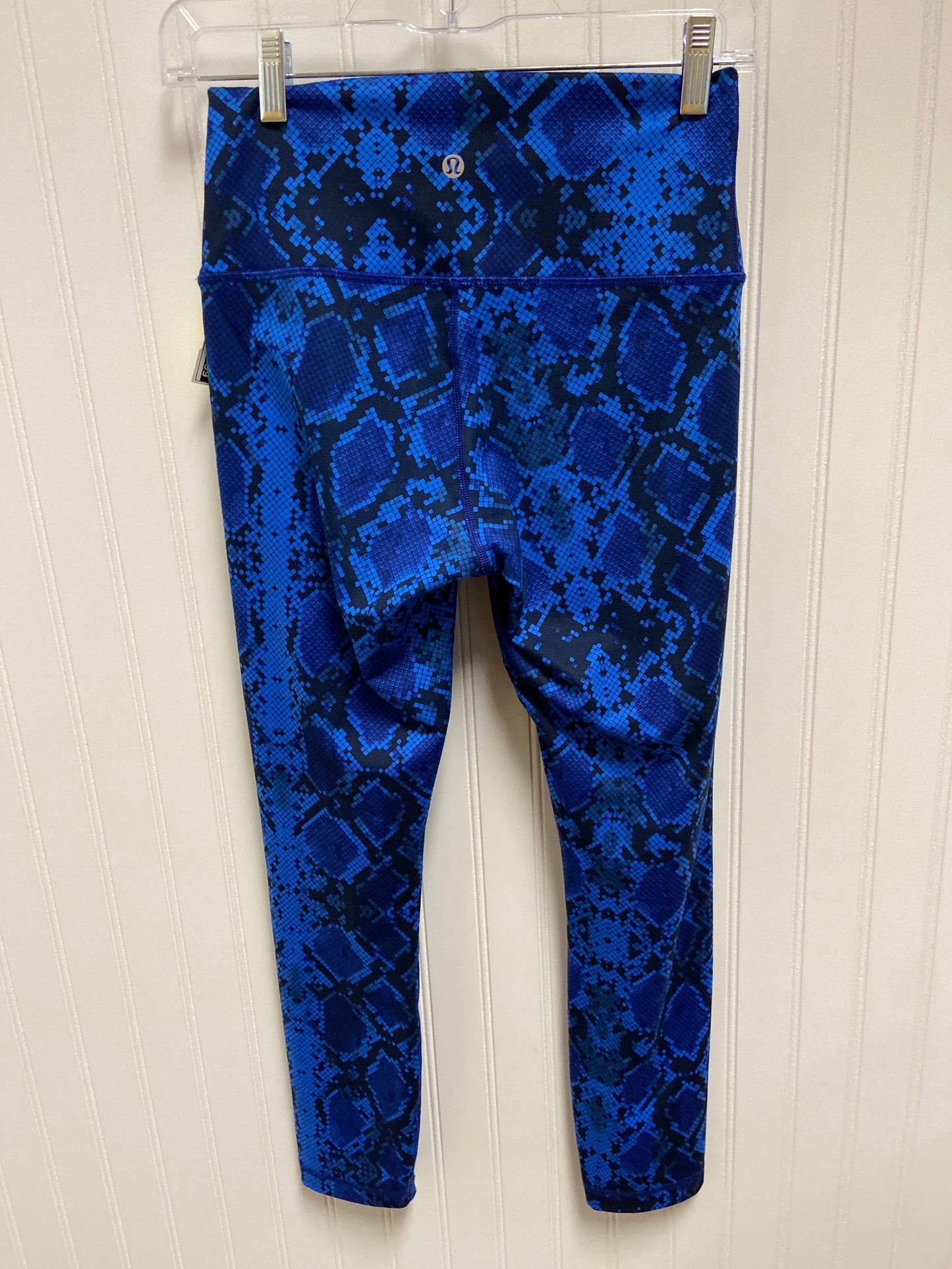 Athletic Leggings By Lululemon In Blue, Size: 6