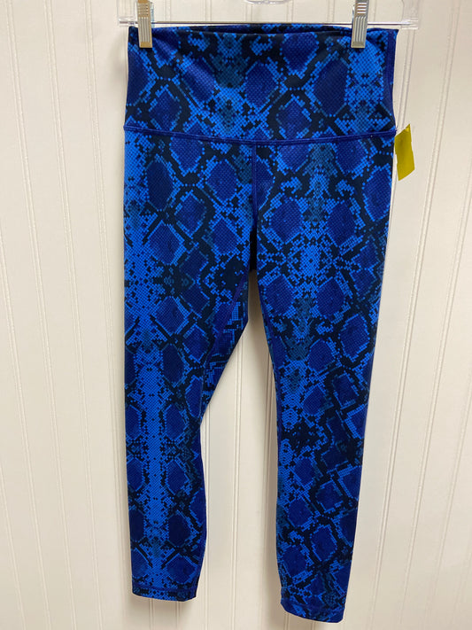 Athletic Leggings By Lululemon In Blue, Size: 6