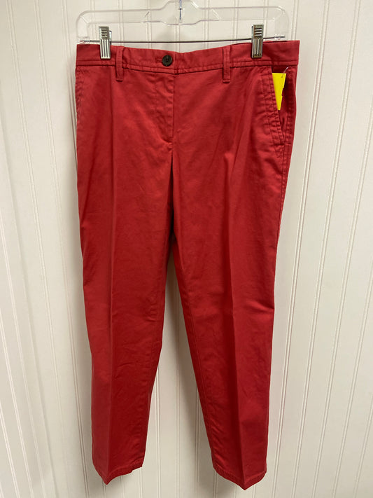 Pants Chinos & Khakis By Talbots In Red, Size: 4