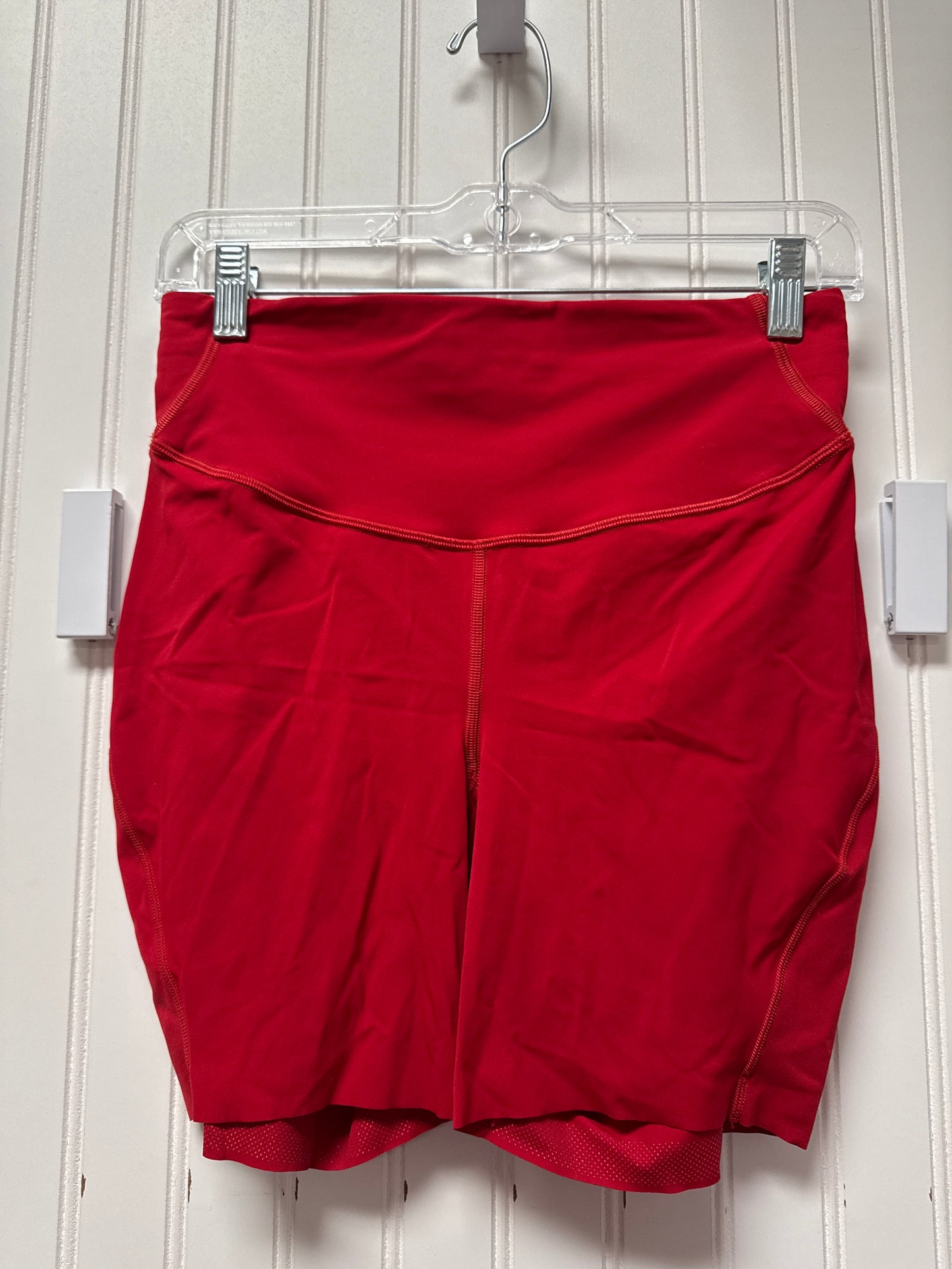 Athletic Shorts By Lululemon In Red, Size: 8