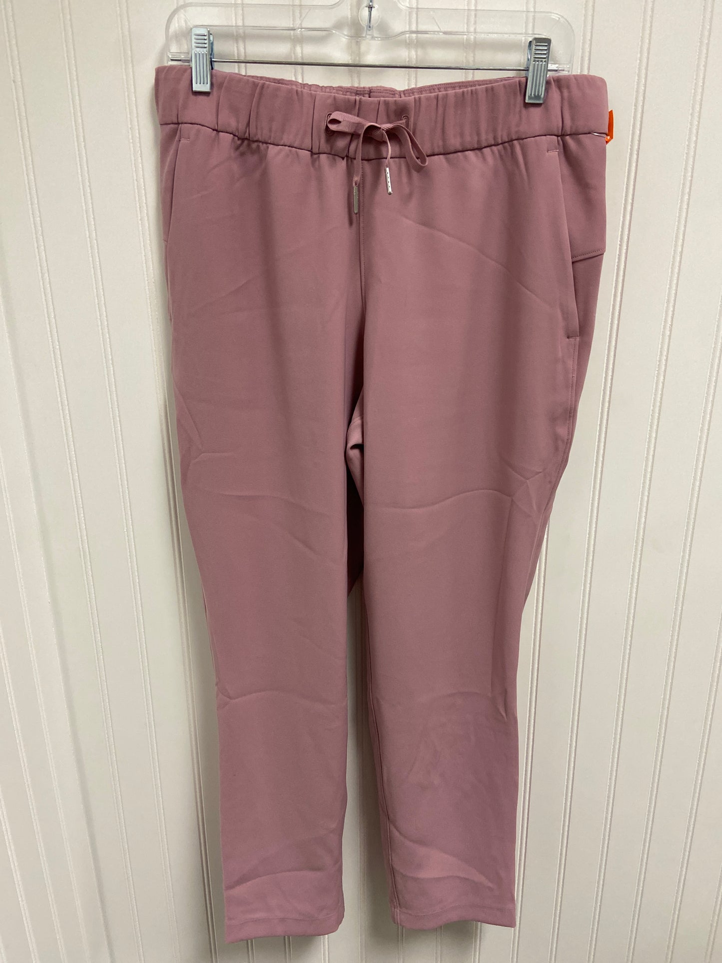 Athletic Pants By Lululemon In Pink, Size: 8