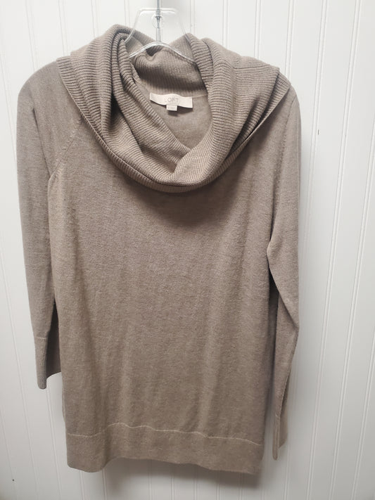 Sweater By Loft In Taupe, Size: M