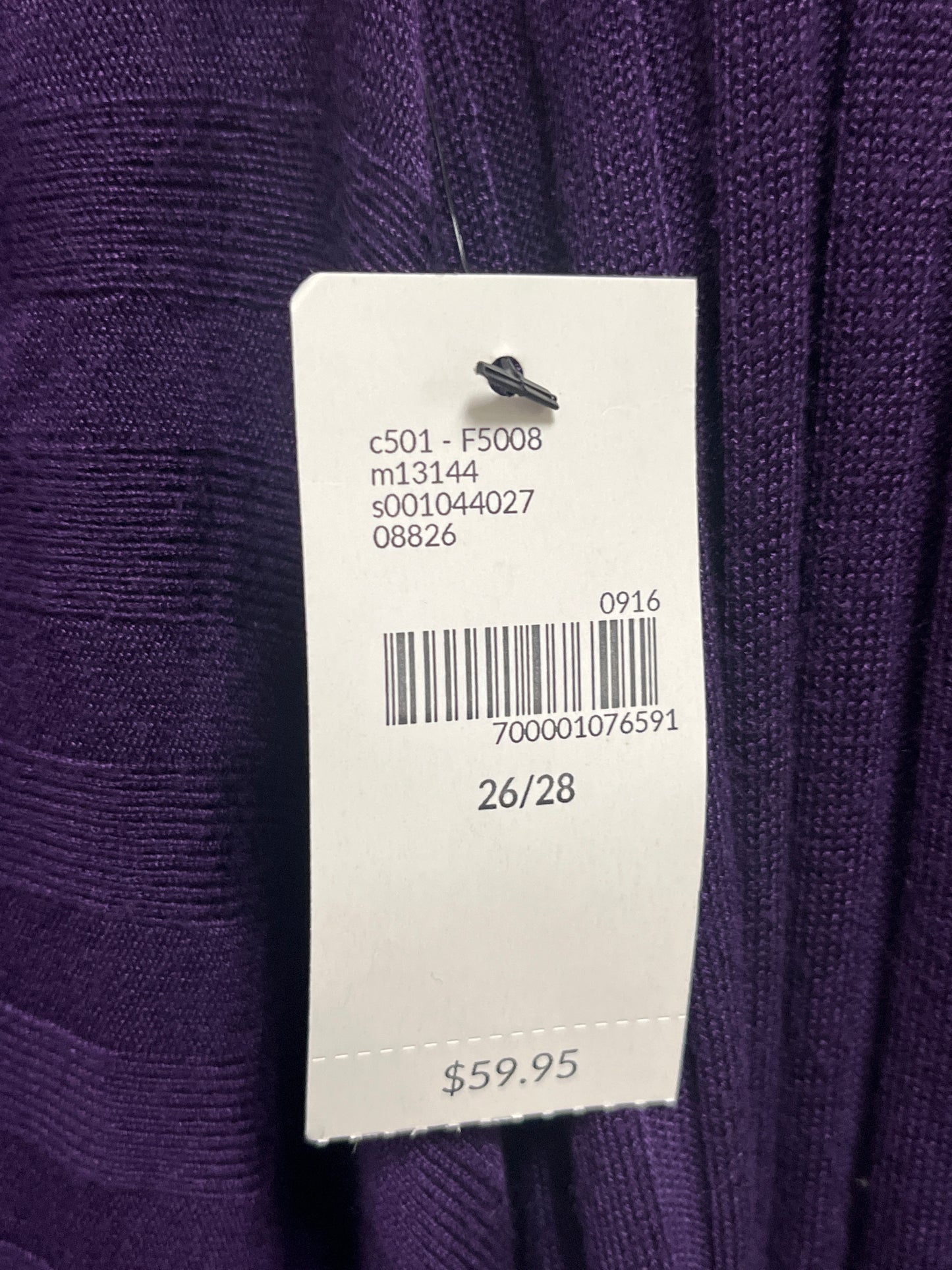 Cardigan By Lane Bryant In Purple, Size: 4x