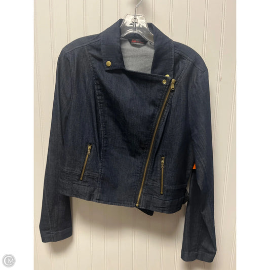 Jacket Denim By Sofia By Sofia Vergara In Blue Denim, Size: L
