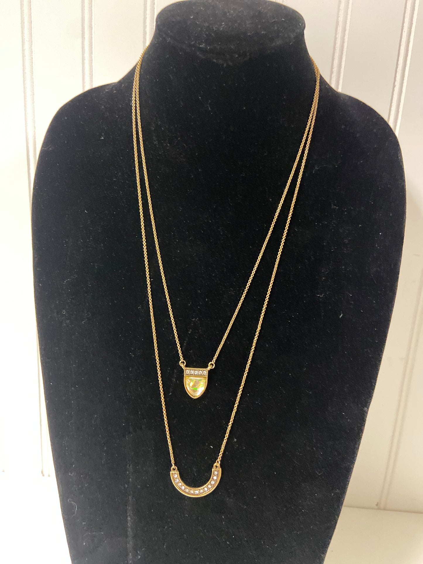 Necklace Layered By Clothes Mentor