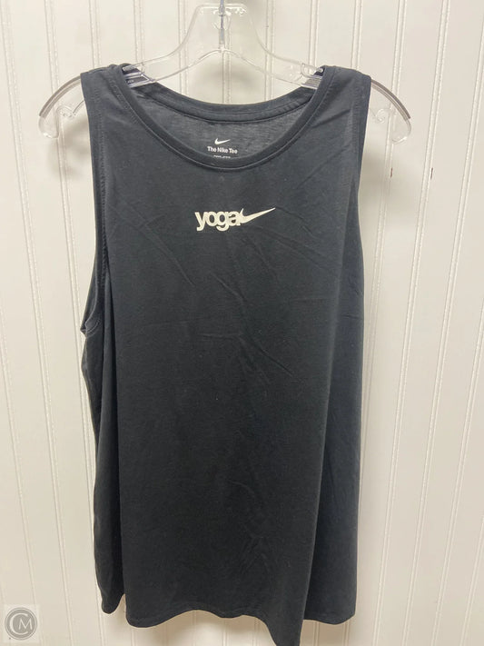 Athletic Tank Top By Nike  Size: 1x