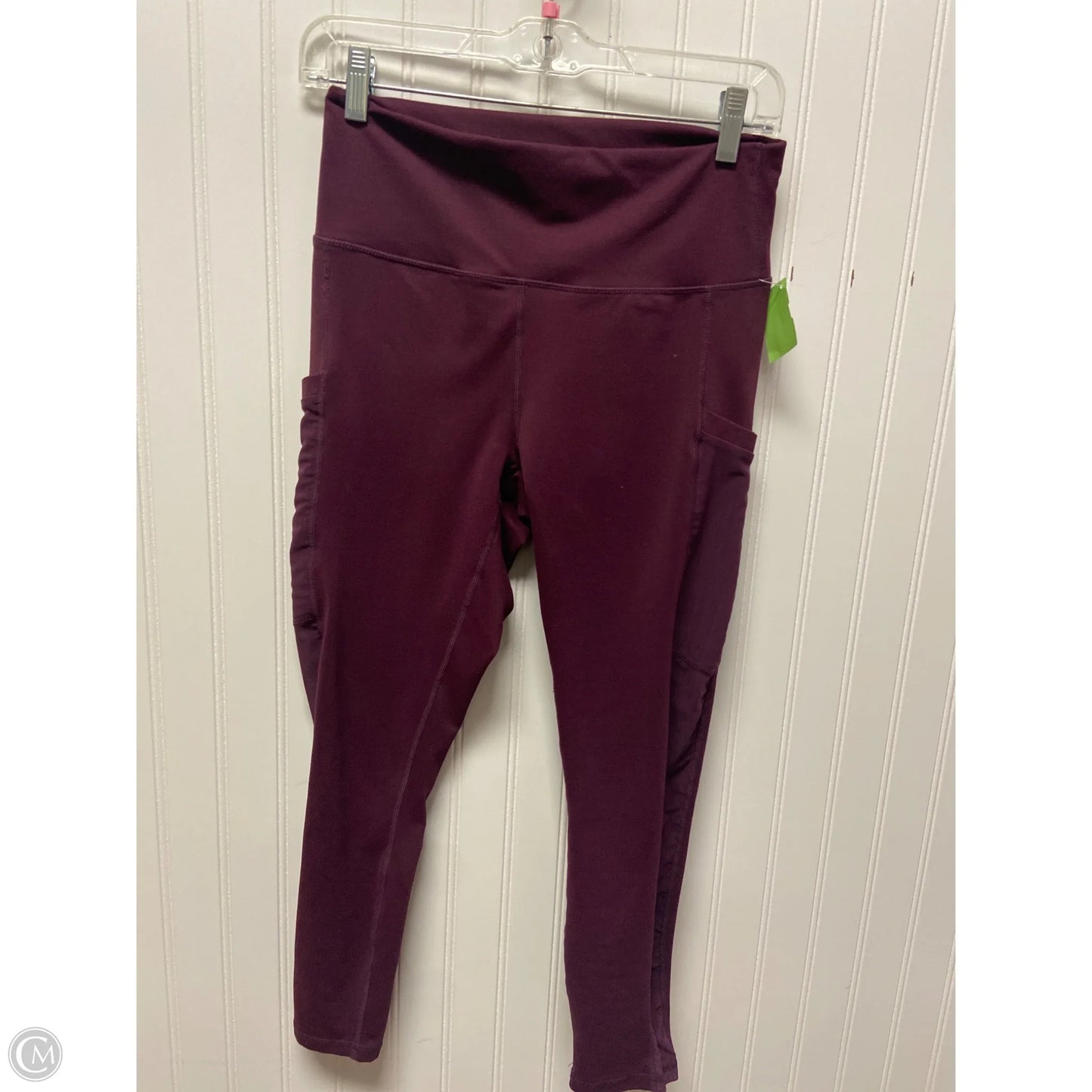 Athletic Leggings By Fabletics In Purple, Size: M