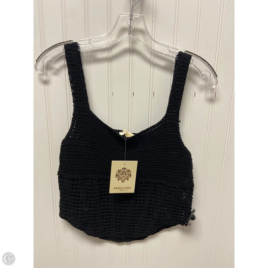 Top Sleeveless By Clothes Mentor In Black, Size: Xs