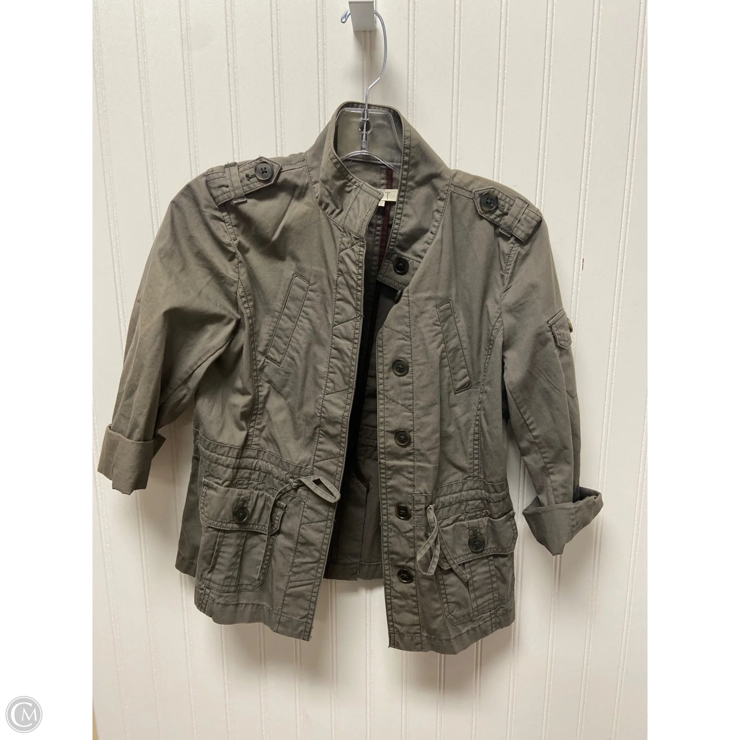 Jacket Utility By Loft In Green, Size: Xsp