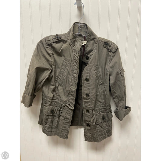 Jacket Utility By Loft In Green, Size: Xsp