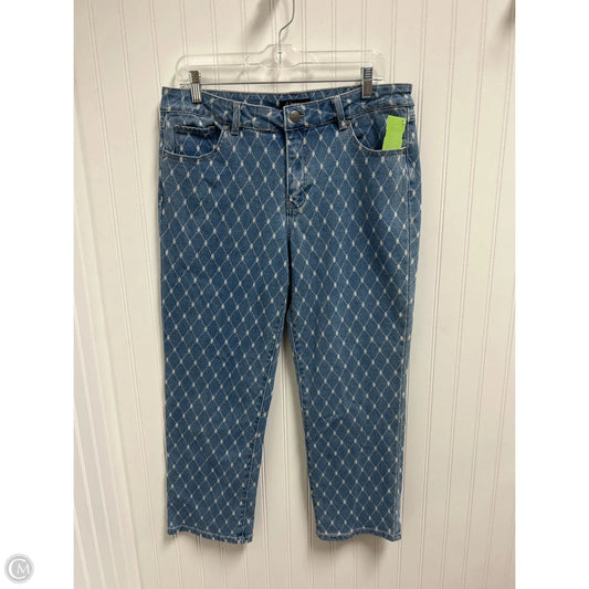 Jeans Straight By D Jeans In Blue Denim, Size: 12