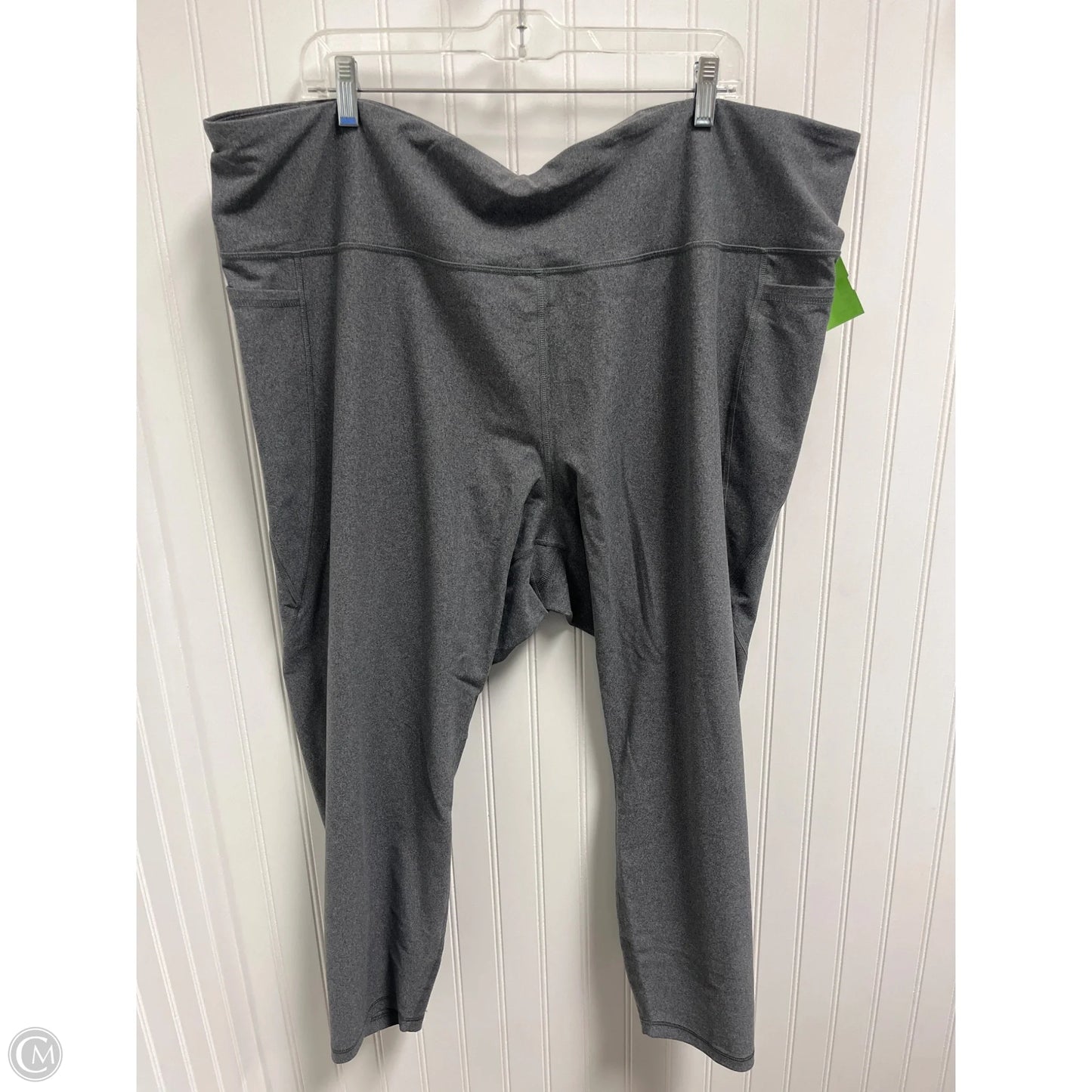 Athletic Leggings By Old Navy In Grey, Size: 4x