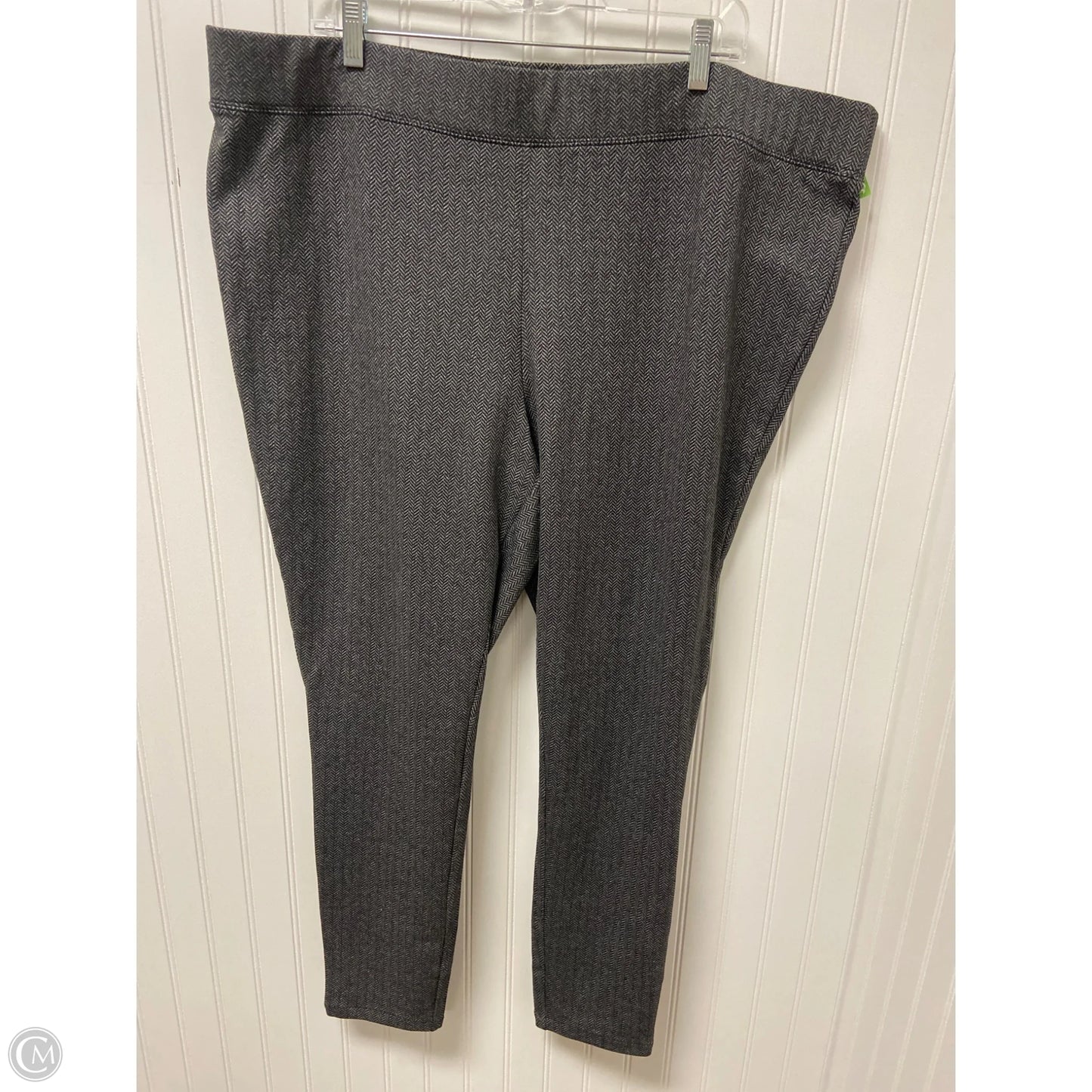 Athletic Leggings By Old Navy In Grey, Size: 1x
