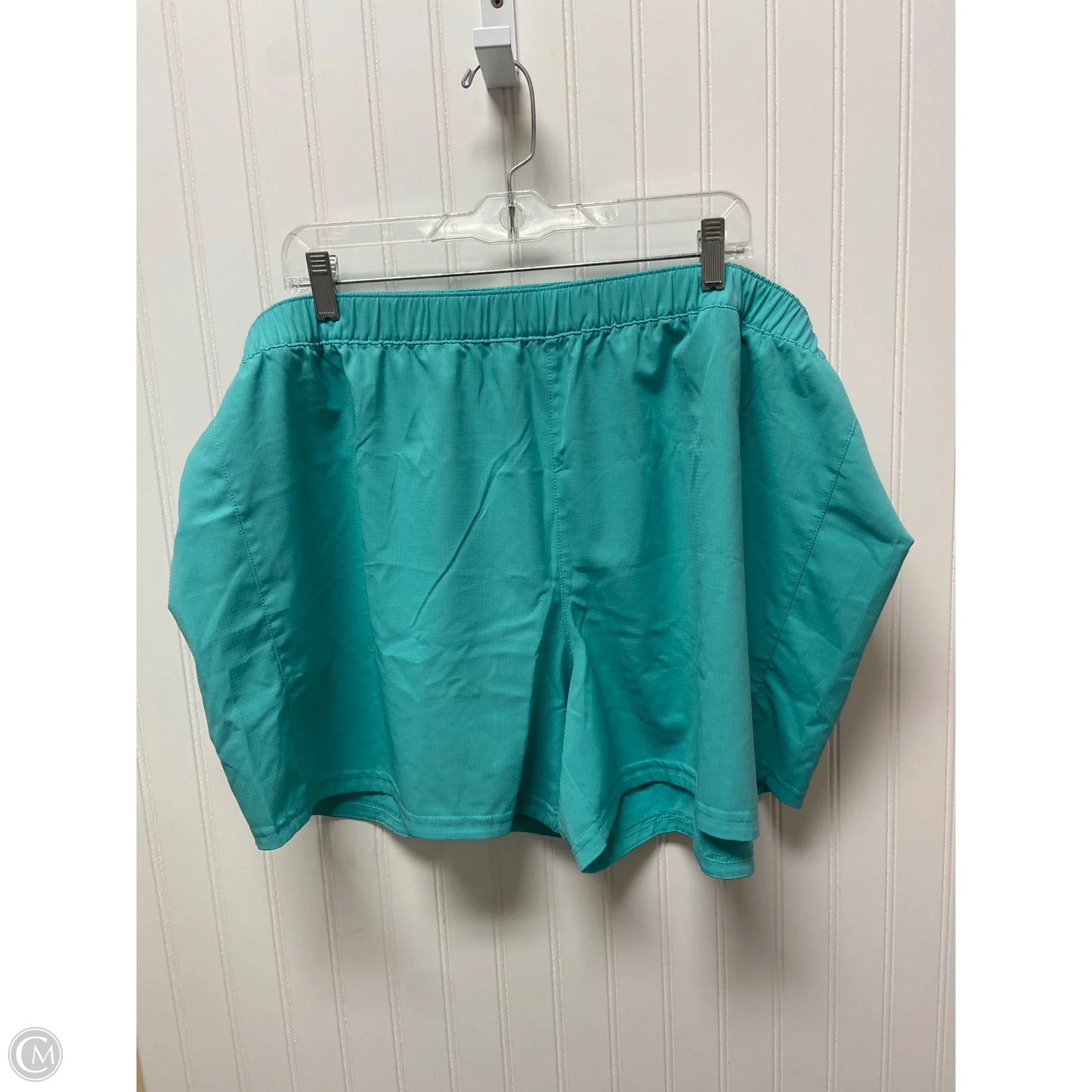 Athletic Shorts By Columbia In Teal, Size: 3x