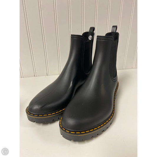 Boots Rain By Clothes Mentor In Black, Size: 7.5