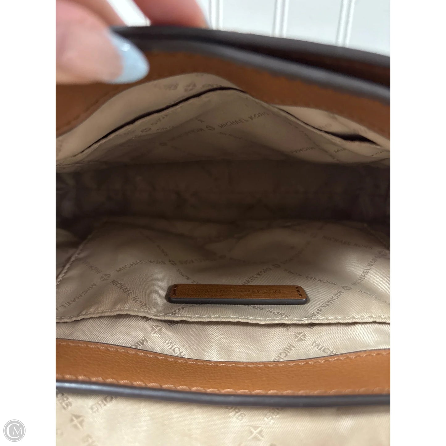 Crossbody Designer By Michael Kors, Size: Medium