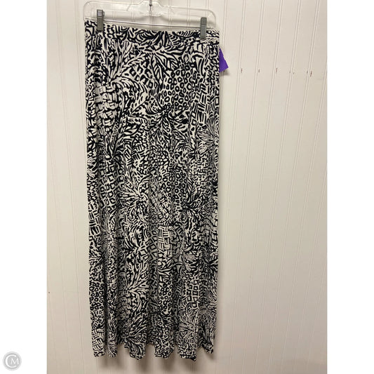 Skirt Designer By Lilly Pulitzer In Black & White, Size: M