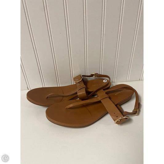 Sandals Flats By Cole-haan In Brown, Size: 9