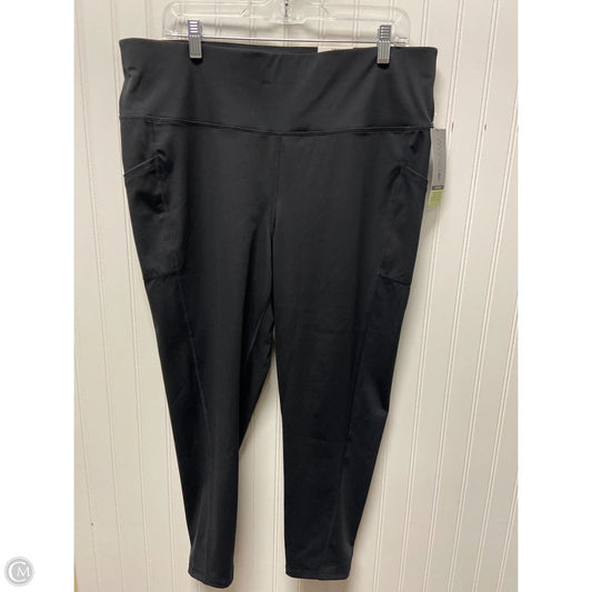 Athletic Leggings By Ideology In Black, Size: 2x