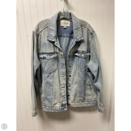 Jacket Denim By Anthropologie In Blue Denim, Size: 3x