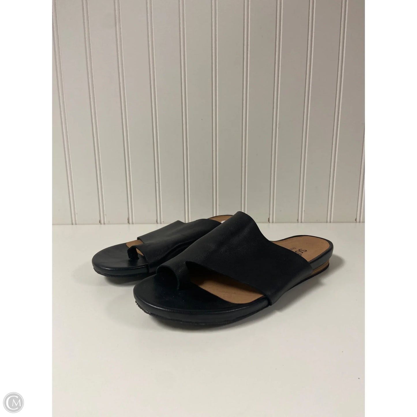Shoes Flats By Clothes Mentor In Black, Size: 7