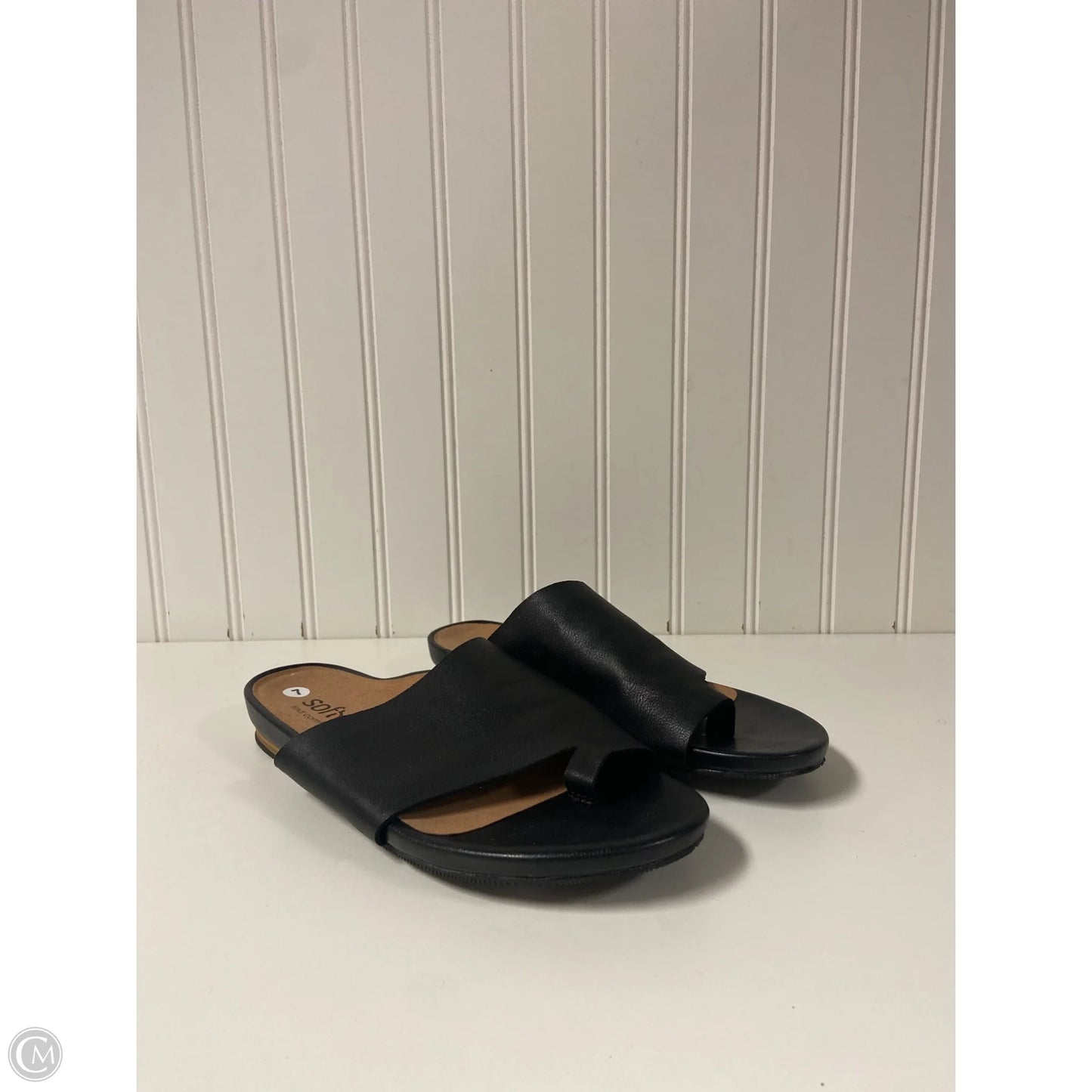 Shoes Flats By Clothes Mentor In Black, Size: 7
