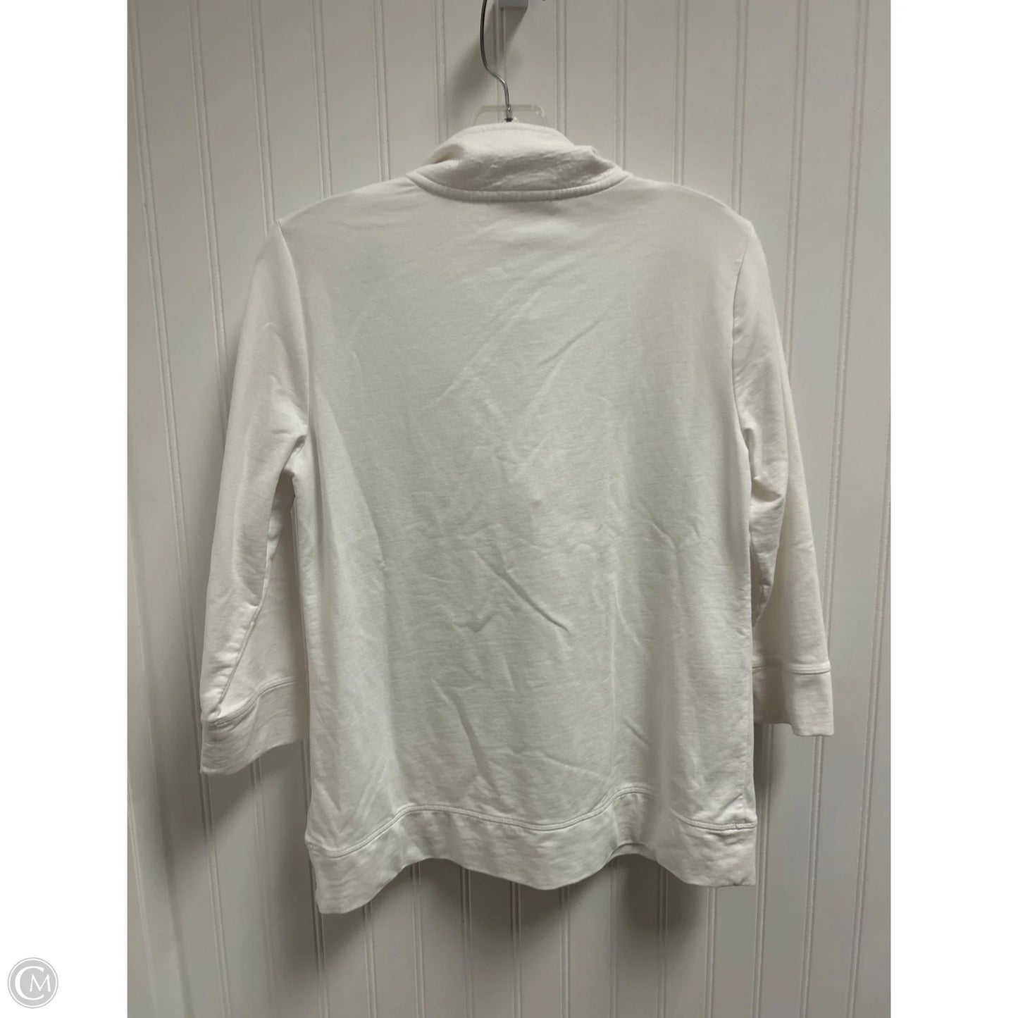 Jacket Other By Talbots In Blue & White, Size: Sp
