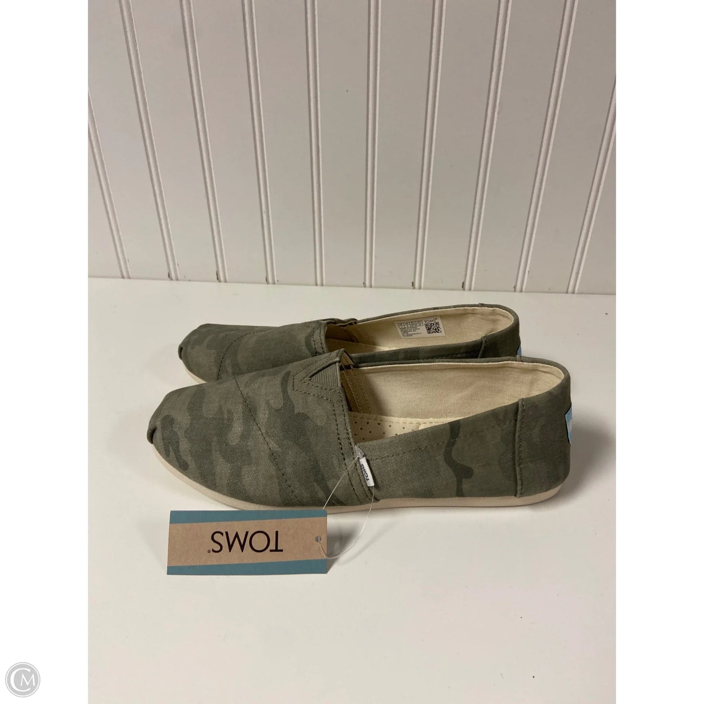 Shoes Flats By Toms In Camouflage Print, Size: 7