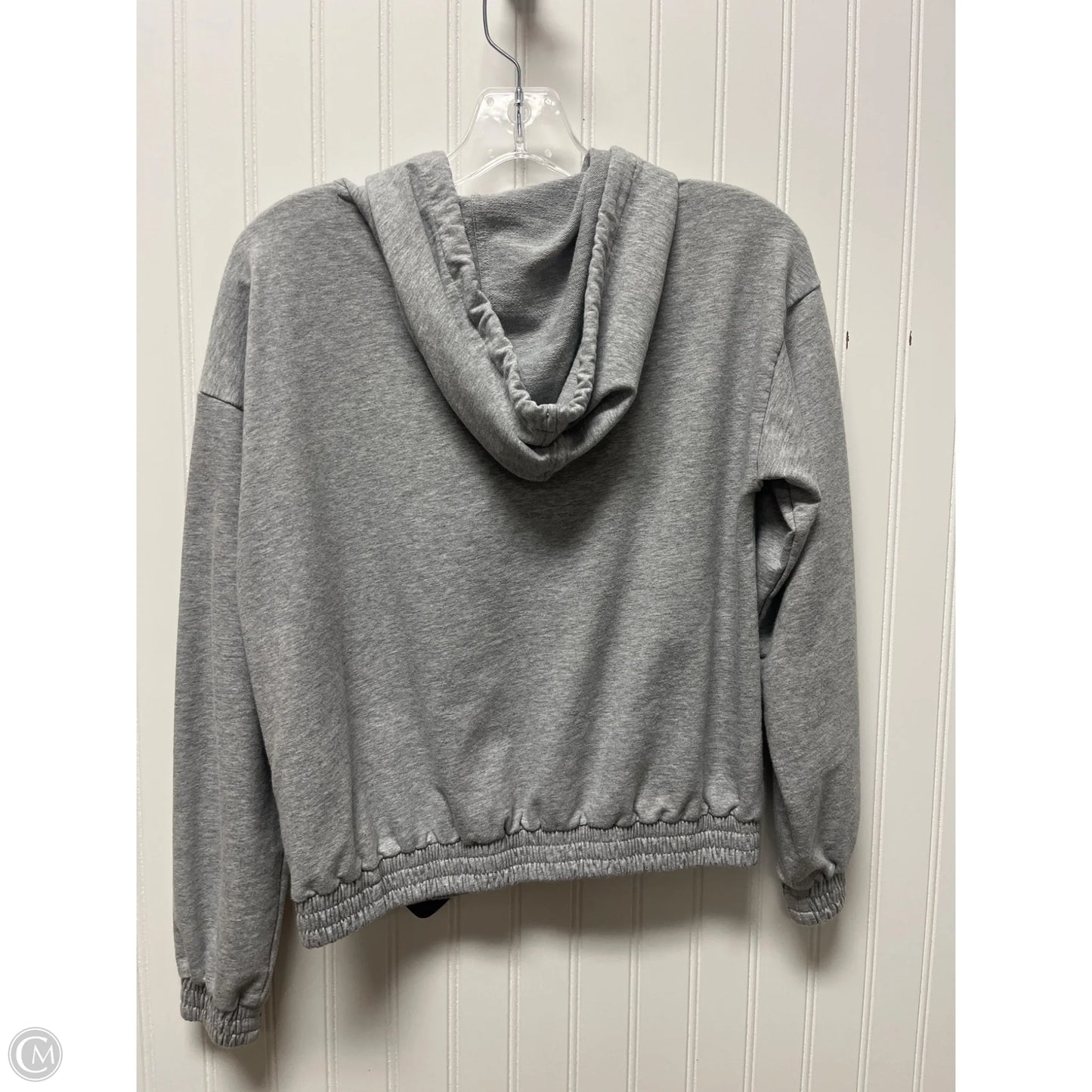 Sweatshirt Hoodie By Michael By Michael Kors In Grey, Size: S
