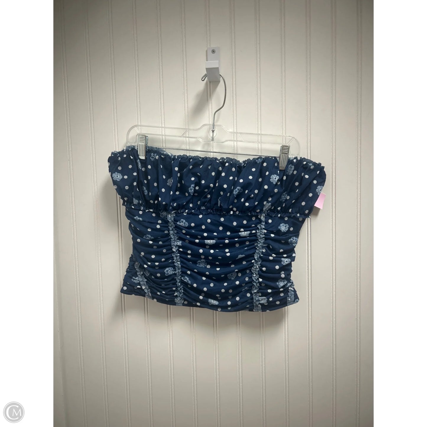 Top Sleeveless By Free People In Navy, Size: L