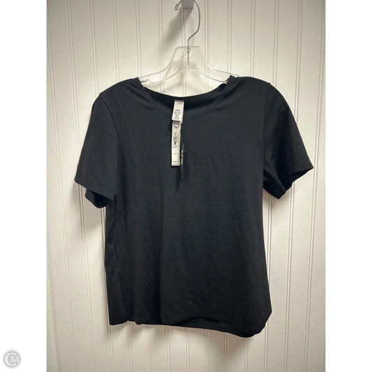 Athletic Top Short Sleeve By Victorias Secret In Black, Size: Xl