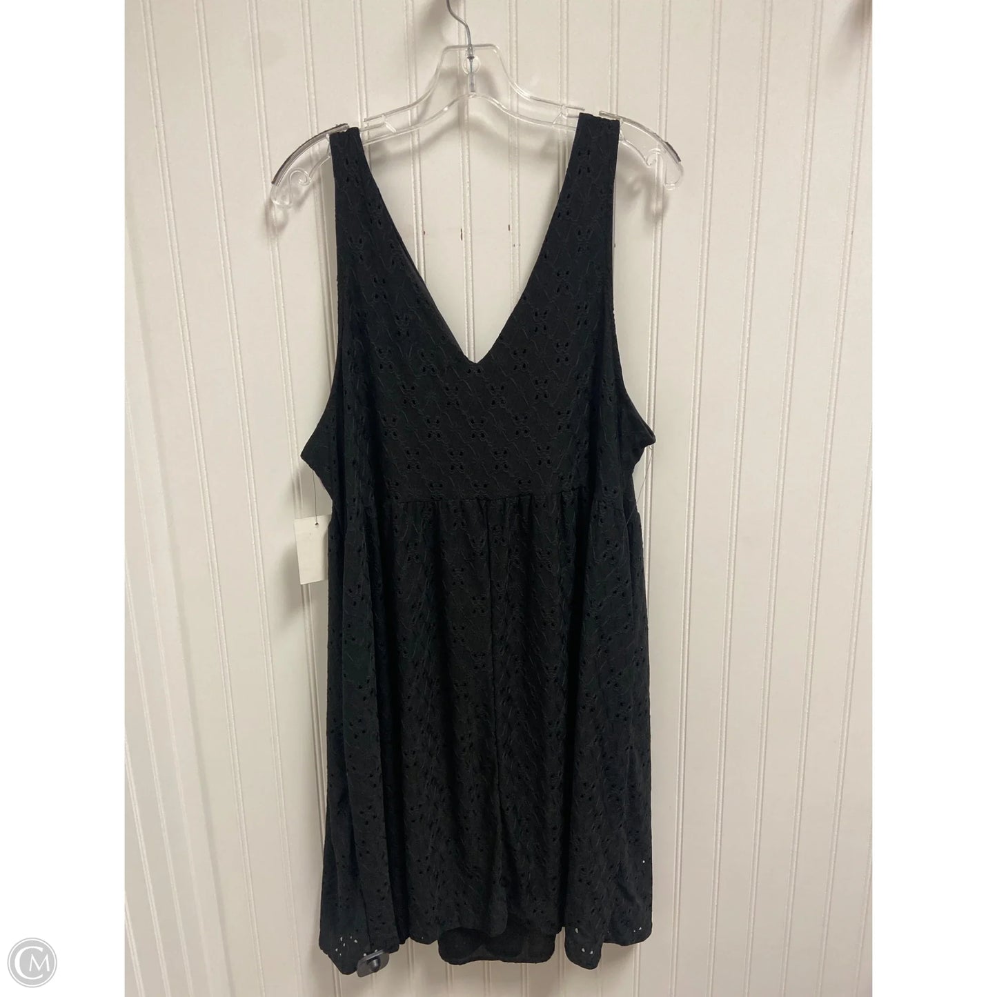 Dress Casual Short By Vibe In Black, Size: 2x