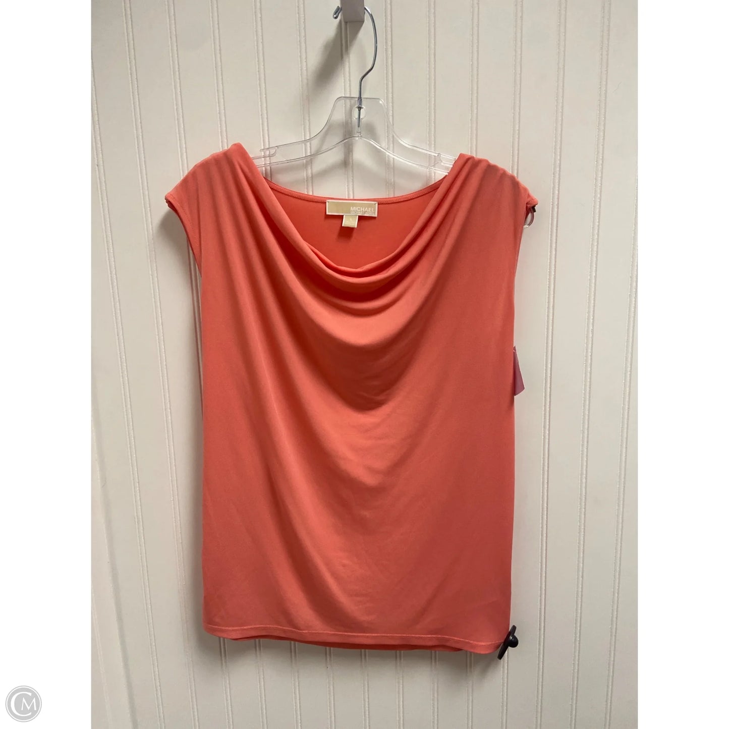 Top Sleeveless By Michael By Michael Kors In Peach, Size: S