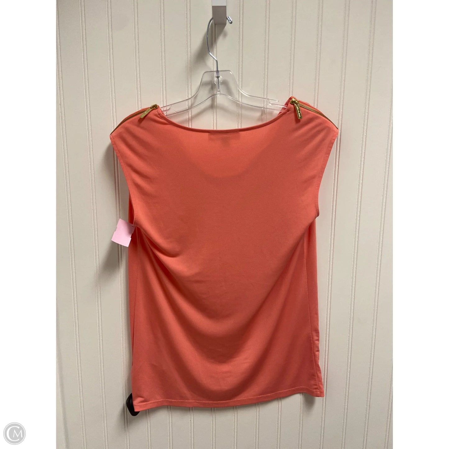Top Sleeveless By Michael By Michael Kors In Peach, Size: S