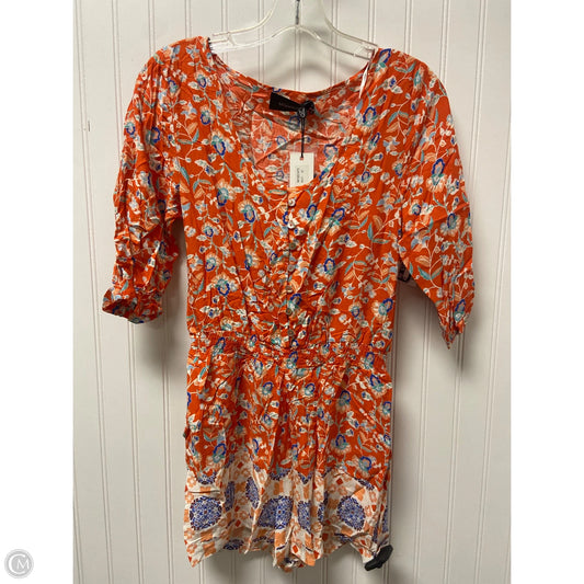 Romper By Minkpink In Orange, Size: Xs