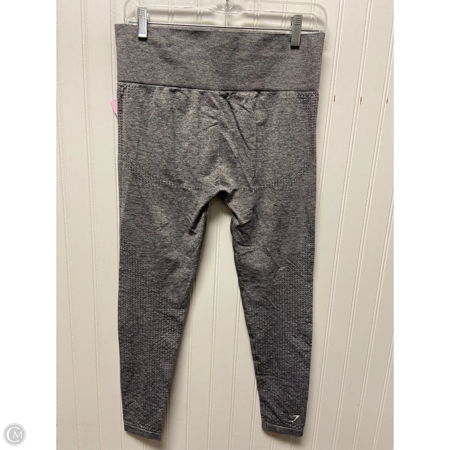 Athletic Leggings By Gym Shark In Grey, Size: M