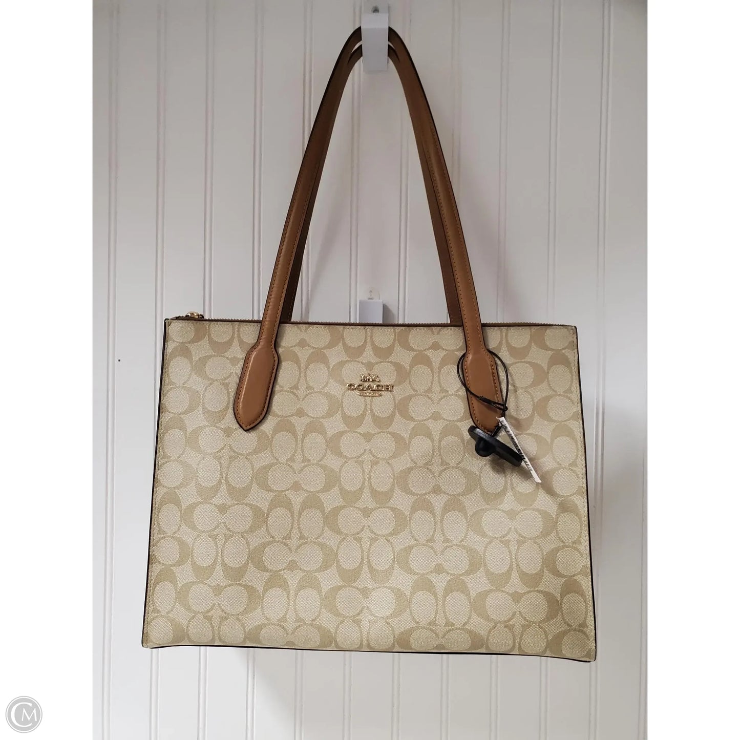 Tote Designer By Coach, Size: Large