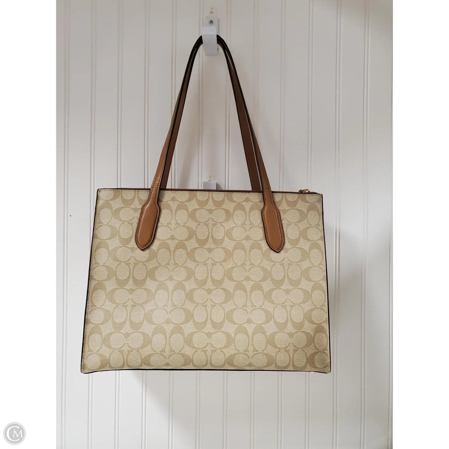 Tote Designer By Coach, Size: Large
