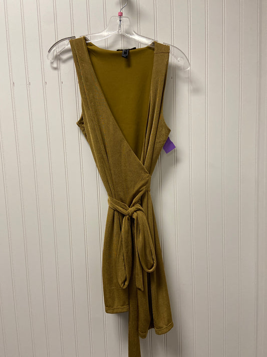 Dress Casual Short By Forever 21 In Tan, Size: M