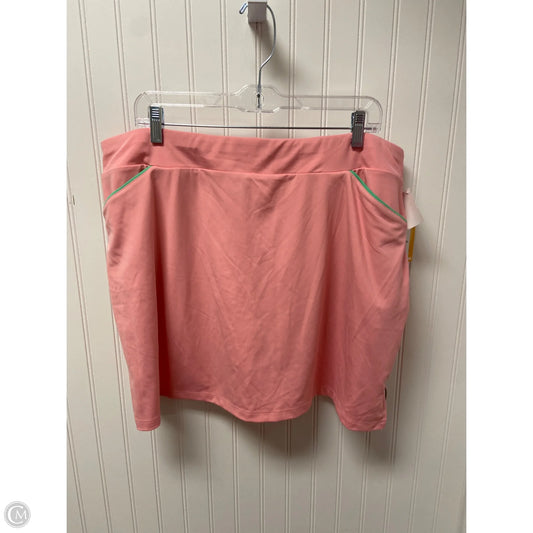 Athletic Skort By Ruby Rd In Pink, Size: Xl