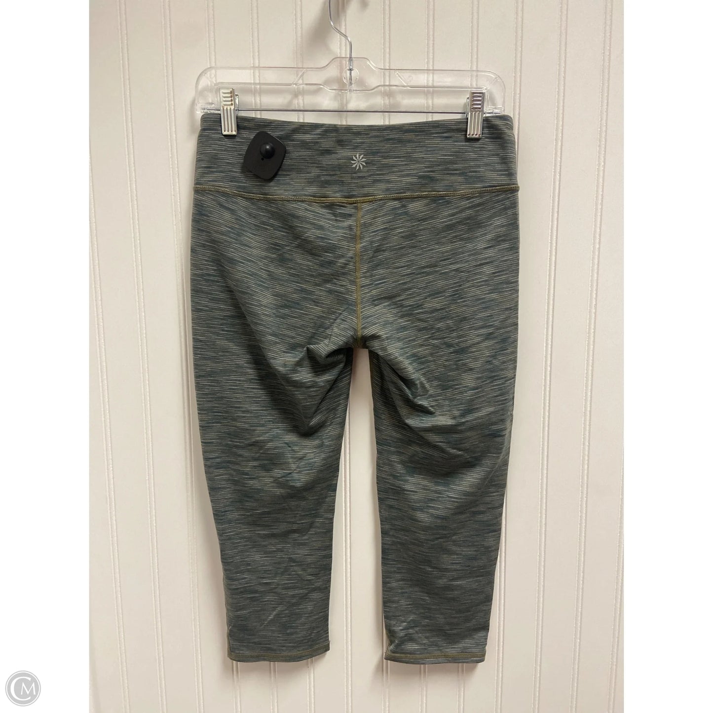 Athletic Leggings By Athleta In Green, Size: M